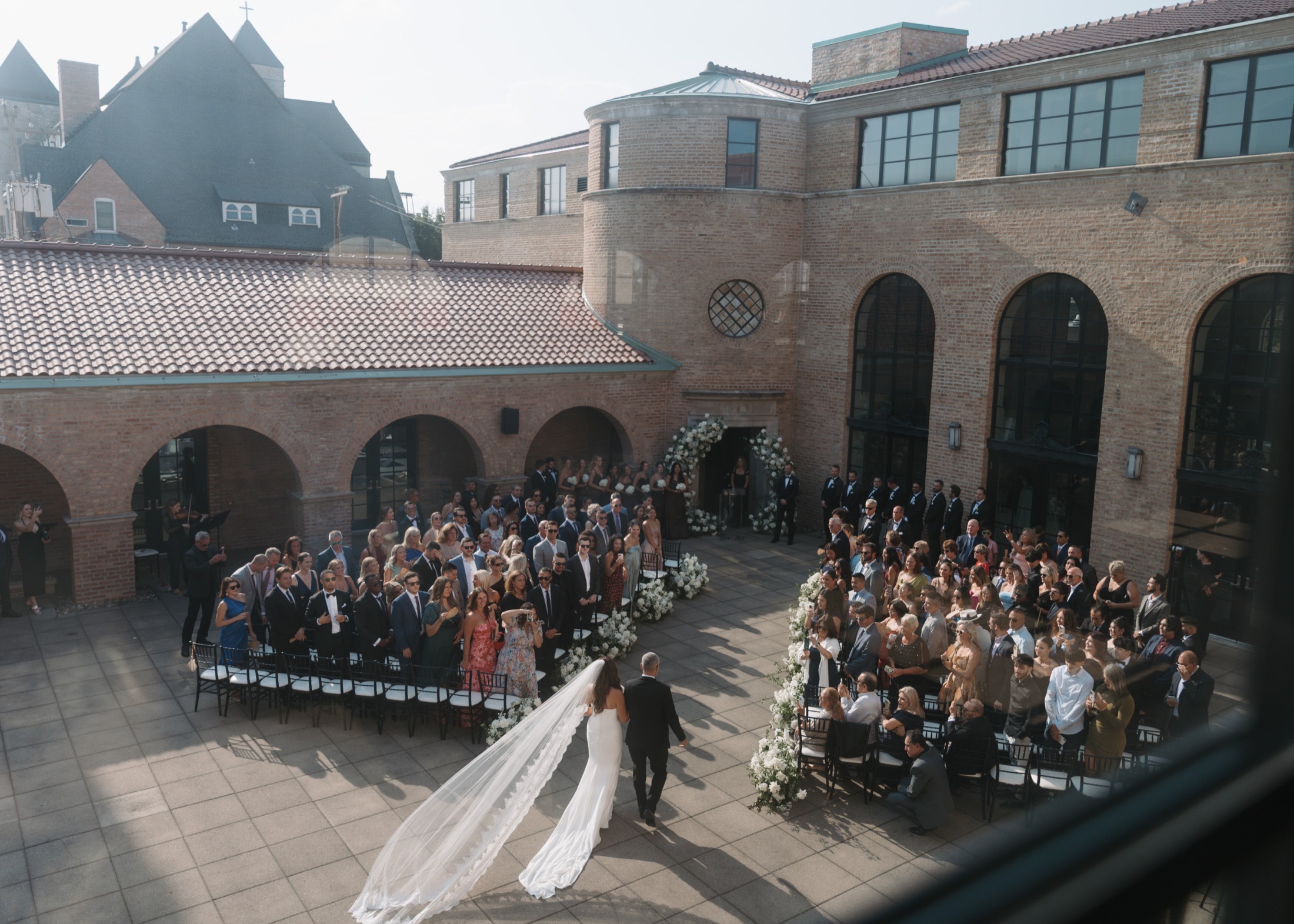 Wedding ceremony photographed by Summer Lecas